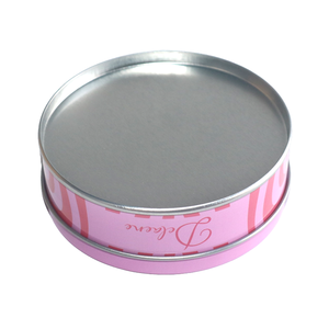 Hot Sale Food Grade Golden Custom Tinplate <b>Round</b> Cookie Cake Packing Tin Can Christmas Tin <b>Box</b> Recyclable Eco-Friendly Wholesale - Product Image 2