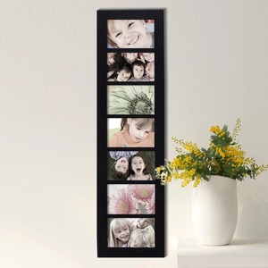 Cadre photo rectangulaire moderne en bois, affichage mural vertical, impression numérique couleur, durable - Product Image 4