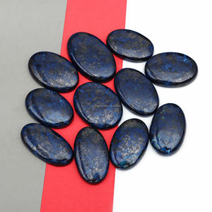 Cabujón de Azurita de Alta Calidad, Cristal Natural Azul Amatista para Joyería, Tamaño Personalizado con Pulido Suave en Oferta - Product Image 2