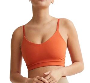 สปอร์ตบราไร้รอยต่อบราออกกำลังกายระบายอากาศได้ดีสำหรับโยคะและวิ่งสินค้ามาใหม่ - Product Image 2