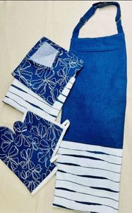 Printed <b>Kitchen</b> <b>Apron</b> Set Cotton Cooking <b>Apron</b> and <b>Kitchen</b> Cotton Cooking <b>Apron</b> At Sale Price By Exporter - Product Image 3