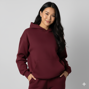 Sudadera Holgada Extra Grande de Alta Calidad para Mujer, Personalizada, de Algodón Grueso, con Estampado Puff, Transpirable, de Secado Rápido, para Otoño e Invierno - Product Image 1