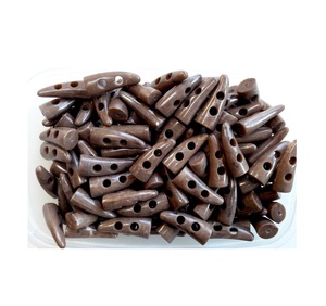 Boutons à bascule en corne de buffle et de bœuf de haute qualité pour vêtements faits main, boutons à bascule en corne de buffle véritable, logo personnalisé, taille personnalisée - Product Image 6