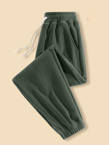 Private Label Heavyweight Cotton Fleece Sweatpants for Men Thick Winter Joggers Streetwear <b>Trousers</b> - Product Image 1