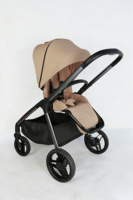 Poussette bébé pliable à une main, luxe, amortissement des chocs, système de voyage, OEM, nouvelle, légère