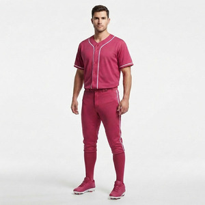 Premium Custom Eco-Friendly Baseball Sportswear Men's Team Uniform Breathable Moisture-Wicking <b>Padded</b> Athletic Apparel Short - Product Image 1