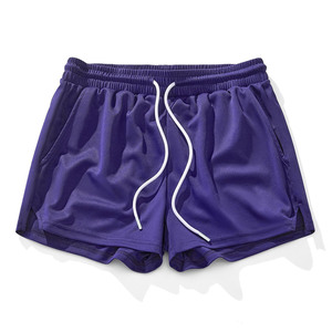 Pantalones cortos deportivos informales para hombre, pantalones cortos finos de verano de secado rápido, pantalones deportivos transpirables, pantalones cortos cómodos con cintura elástica para hombre - Product Image 2