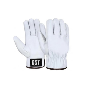 Gants de jardinage en cuir à doigts complets, paume souple, poignet élastique, logo personnalisé, OEM, ODM, marque privée, vente en gros d'usine - Product Image 1