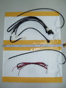 Système de chauffage de siège de voiture en fibre de carbone 12V/24V personnalisable, chauffe-siège auto étanche avec connecteur prise allume-cigare, ajustement universel - Product Image 3