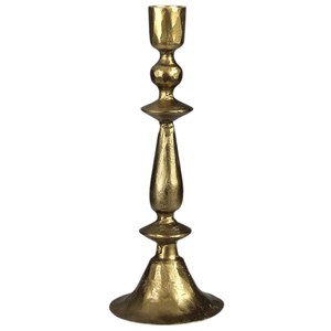 Candelabro de Metal de Aluminio Fundido, Portavelas Decorativo, Candelabro de Plata Pulida, Centro de Mesa - Product Image 5