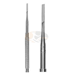 Ciseau à os chirurgical manuel Gardner 3 mm avec poignée en acier inoxydable, instrument médical orthopédique dentaire de précision MOL - Product Image 1