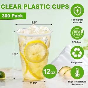 Vaso Desechable Transparente, Fabricante Pakistaní, Alta Calidad, OEM ODM, Secado Rápido, Fácil de Lavar - Product Image 2