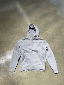 H5521 Otoño/Invierno, Venta Caliente al por Mayor, Sudaderas Personalizadas con Forro Polar de Mezcla de Algodón de 330 g/m², Sudaderas Lisas Extra Grandes - Product Image 4