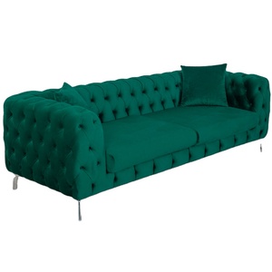 Conjunto de sofás para sala de estar, conjunto de muebles turcos contemporáneos para sala de estar, Érica, Chesterfield, regalo de Navidad - Product Image 1