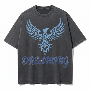 Camisetas Personalizadas de Marca, 100% Algodón, Estampado Digital Gráfico Extra Grande, para su Propio Logotipo, Material de Punto Largo - Product Image 1