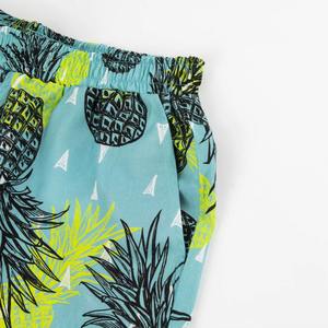 Polyester / Cotton Casual 4 Way <b>Stretch</b> Eco-Friendly Quick Dry Custom Gym Swim Men <b>Shorts</b> with Zipper Pocket - Product Image 5