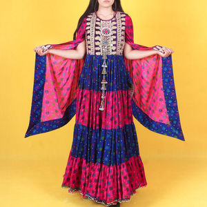 Vestido Afgano Kuchi de Terciopelo, Superventas, Disponible en Colores y Diseños Personalizados a Precio Negociable, Precio al por Mayor - Product Image 3