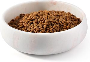 Gamelle pour animaux de compagnie en marbre vert, robuste, antidérapante, pour chien et chat, bol lisse en pierre pour nourriture et eau - Product Image 6