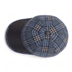 Gorra de Béisbol a Cuadros Unisex, Estilo Casual, Primavera Otoño, Patrón a Cuadros, Algodón, Adulto - Product Image 3