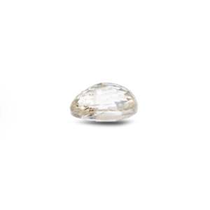 Saphir jaune ovale de 3,05 carats, pierre précieuse non montée pour bijoux fins - Product Image 3