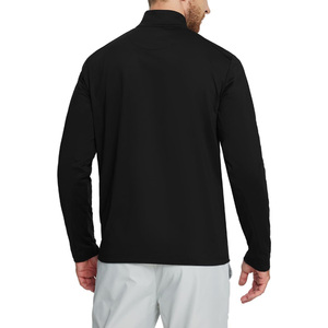 Sweat-shirt homme haute performance, logo personnalisé, col rond, contrôle de l'humidité, vêtements de sport décontractés pour le fitness et le style de vie - Product Image 4