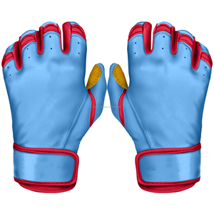 Lever Baseball Batting Gloves Short <b>Cuff</b> High Performance Sports Gloves For Batting Practice LBBSC-0021 - Product Image 6