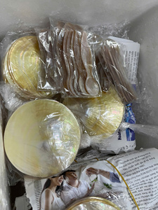 ถาดเปลือกหอยมุกธรรมชาติขัดเงา จานใส่ไข่ปลาคาเวียร์ งานฝีมือประณีต ของขวัญสุดหรู ขายส่ง - Product Image 5