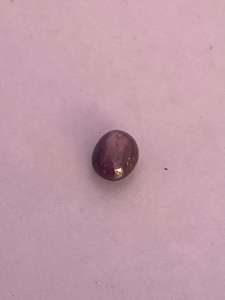 Rubí Estrella Natural de 8.09 Ct, Corindón Rojo Púrpura, Cabujón Ovalado, Gema Suelta con Juego de Color para Joyería - Product Image 5