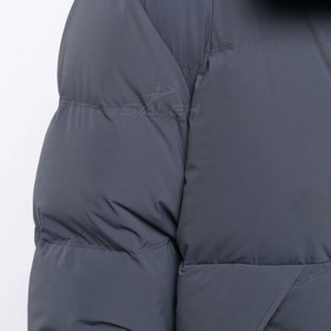 Stylish Long Puffer <b>Jacket</b> With <b>Lightweight</b> Padding High Collar And Comfortable Fit For Winter Long Puffer <b>Jacket</b> - Product Image 6