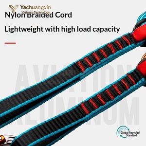 Cinturón Plano de Nailon de Colgado Rápido para Protección en Escalada en Roca, Montañismo y Escalada en Hielo, con Bloqueo Principal de Colgado Rápido - Product Image 2
