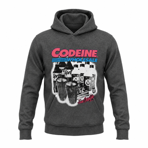 Sweat à capuche 100% coton noir en molleton français 450 g/m² pour homme, pull à capuche, streetwear, sweat-shirt épais, impression personnalisée - Product Image 1
