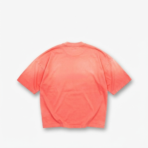 Nueva Camiseta Elegante y Transpirable con Lavado Ácido Coral, de Secado Rápido, Estilo Casual, Cuello Redondo, Tejido de Algodón, Hecha en Pakistán - Product Image 4
