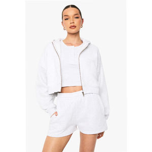 Sudadera con capucha y suéter de alta calidad para mujer, estilo vintage lavado, transpirable, ecológico, tejido de punto. - Product Image 1