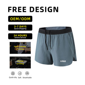 Pantalones Cortos Deportivos para Hombre, Cintura Media, Secado Rápido, para Maratón, Fitness, Jogging, con Cordón Ajustable, Bolsillo para Teléfono, Estilo Golf - Product Image 2
