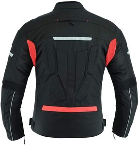 Veste en textile pour moto Cadoura, été, respirante, logo imprimé sur le devant, unisexe, manches longues - Product Image 5
