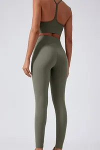 Women's High-Waisted Full-Length Printed Anti-Bacterial <b>Seamless</b> Elastic Waist <b>Leggings</b> Spandex/Polyester for Gym Sport Yoga - Product Image 4