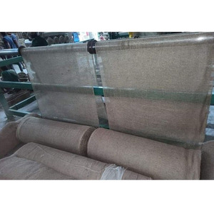 Sac en toile de jute tissé coloré, 100 % jute, robuste, écologique et durable, fabriqué directement en usine, emballage en rouleau - Product Image 2