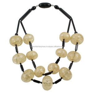 Collar hecho a mano de resina epoxi Collar de resina con temática de Ángel Estilo antiguo para decoración y regalo de bodas - Product Image 2