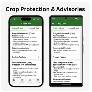 แอปพลิเคชัน RoyalCraft Weather Farming Crop Forecast Smart Agriculture สำหรับ iOS/Android/Mac - Product Image 2