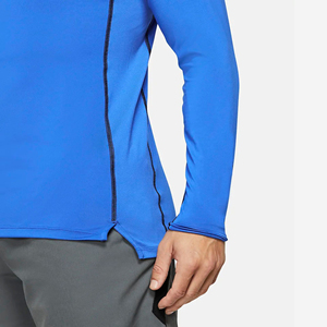 OEM Service High Quality <b>Men's</b> Full Sublimation Rash Guards Custom Printing Muscle Fit Bodybuilding <b>Compression</b> Rash guard <b>Men</b> - Product Image 5