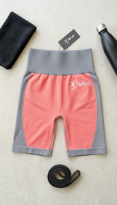 กางเกงกีฬาขาสั้นเอวสูงระบายอากาศได้สำหรับผู้หญิงกางเกงสำหรับนักขี่จักรยาน - Product Image 6