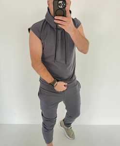 Ensemble de survêtement décontracté pour femme, coupe ajustée, en coton, style sport, avec sweat à capuche et pantalon de jogging, collection automne, personnalisable, vente en gros, OEM - Product Image 6