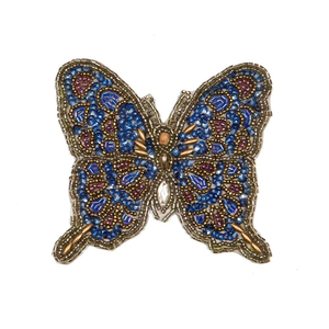 Handcrafted <b>Beaded</b> <b>Coaster</b> Butterfly Shaped Embroidered <b>Coaster</b> for Wedding Christmas Party Custom Color at Low Price - Product Image 4