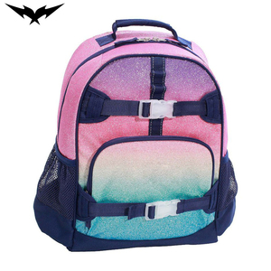 Custom Sublimated Cheer Backpack Cheerleader Dazzling Cheer Backpack <b>Large</b> Capacity Student <b>Storage</b> Outdoor <b>Bag</b> Glitter Fabric - Product Image 4