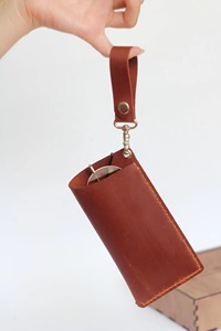 Professional Leather <b>Glasses</b> Cover Hard Wearing Full Grain Leather Sleeve Wholesale Bulk Quantity LGC-0108 - Product Image 6