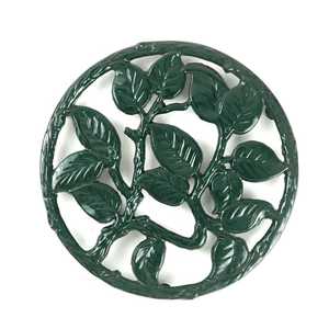 Sous-plat rond en laiton ajouré en nid d'abeille, résistant à la chaleur, pour cuisine et table - Product Image 6
