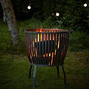 Barbecue carré en acier, chauffage extérieur, foyer de jardin, brasero portable mini, brasero compact, télécommande, revêtement poudré - Product Image 3