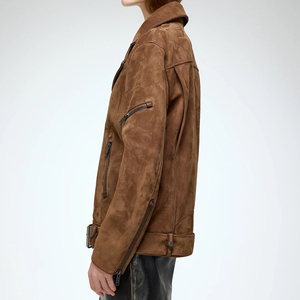Chaqueta de Cuero para Mujer de Última Moda, Transpirable, de Invierno, de Alta Calidad y Cómoda, en Venta - Product Image 4