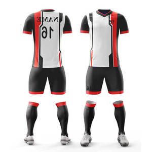 Nuevo Uniforme de Fútbol Más Vendido, 100% Poliéster, Secado Rápido, Transpirable, Manga Corta, Impresión por Transferencia de Calor, Premium para Equipo - Product Image 4