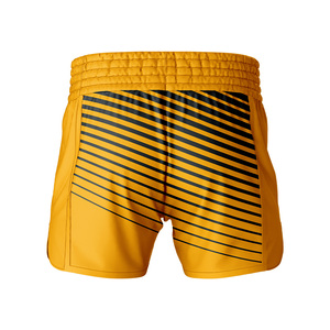 Shorts d'arts martiaux mixtes personnalisés 2026 les plus vendus, imprimé violet-vert, séchage rapide, polyester, coupe classique, taille adulte - Product Image 5